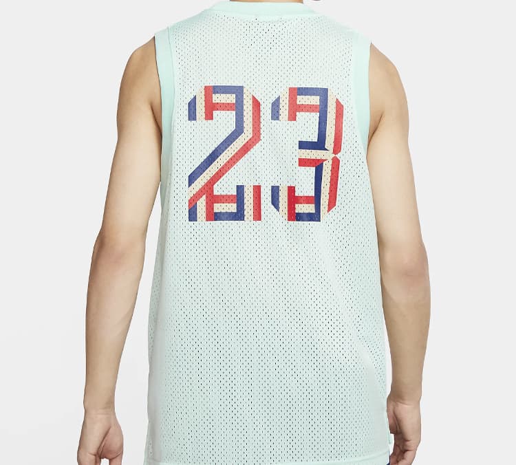 Баскетбольная майка Jordan Sport DNA Igloo Blue - изображение 4