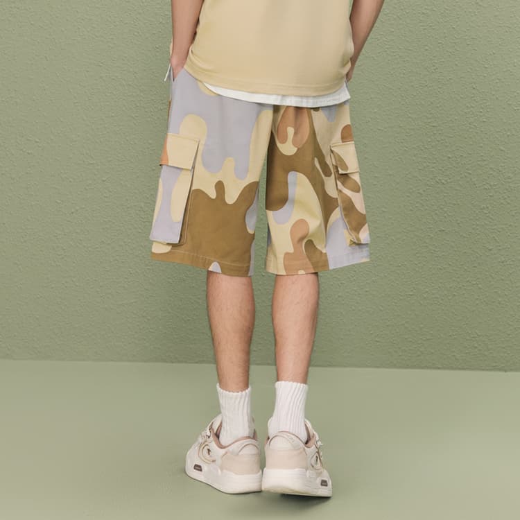 Шорты Champion Rochester C-Logo Shorts Yellow Camo - изображение 4