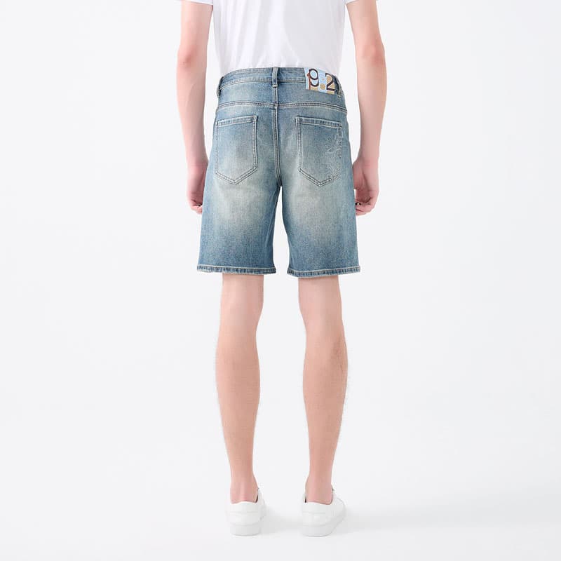 Джинсовые шорты DAVID NAMAN SS24 - изображение 9