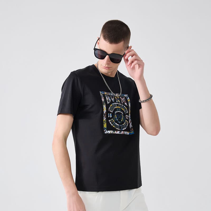 Футболка DAVID NAMAN SS24 LogoT - изображение 7