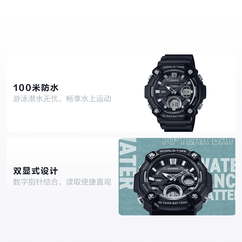 Часы Casio AEQ-120W-1AV - изображение 2