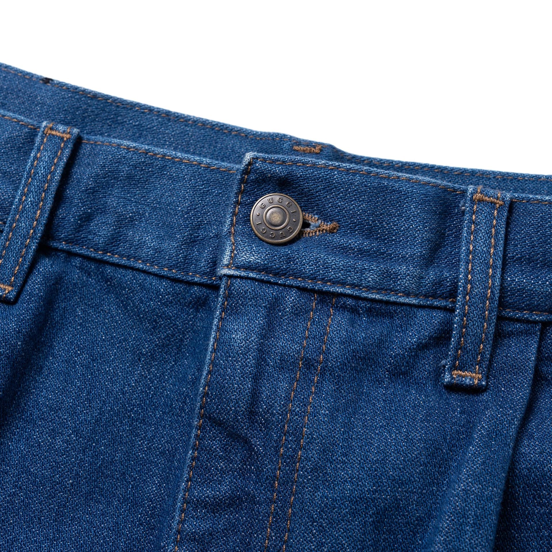 Джинсовые шорты Gucci Denim Shorts - изображение 3
