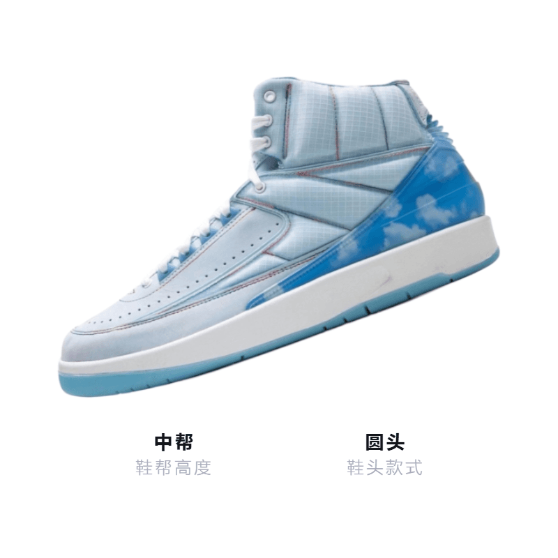 Кроссовки J Balvin x Jordan Air Jordan 2 Retro - изображение 3