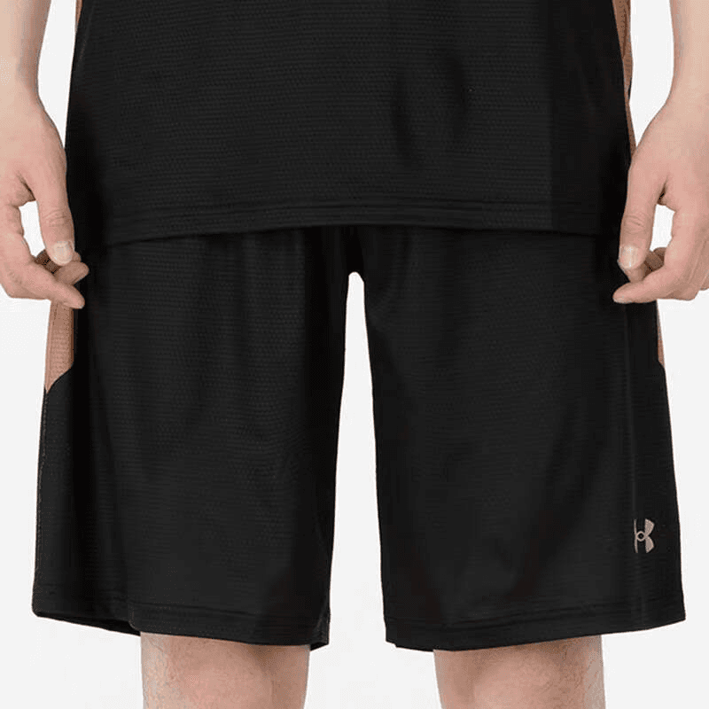 Баскетбольные шорты Under Armour Баскетбольные шорты Мужские Черные - изображение 3