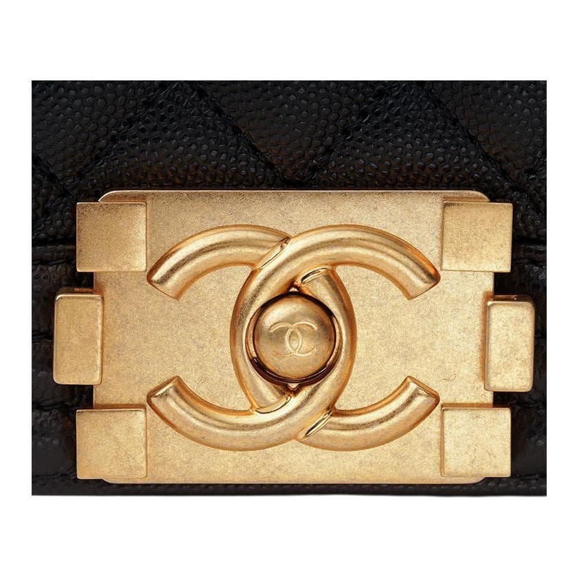 Сумка через плечо CHANEL LEBOY Small Chain Bag Black - изображение 6