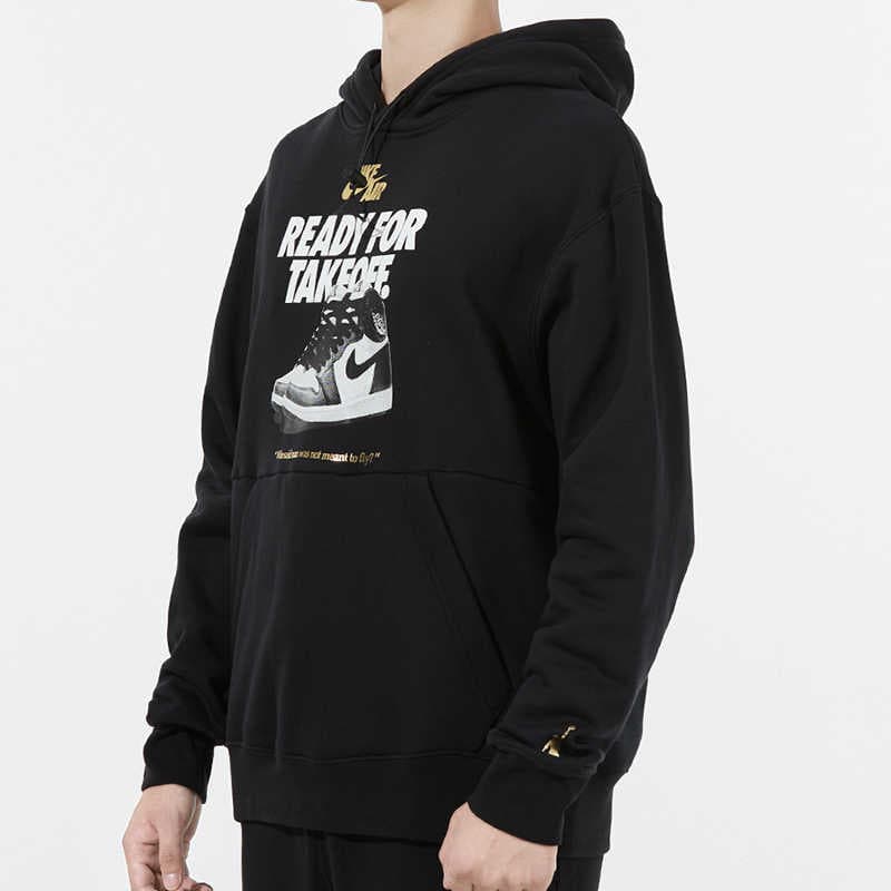 Худи Jordan Hoodie Black - изображение 6