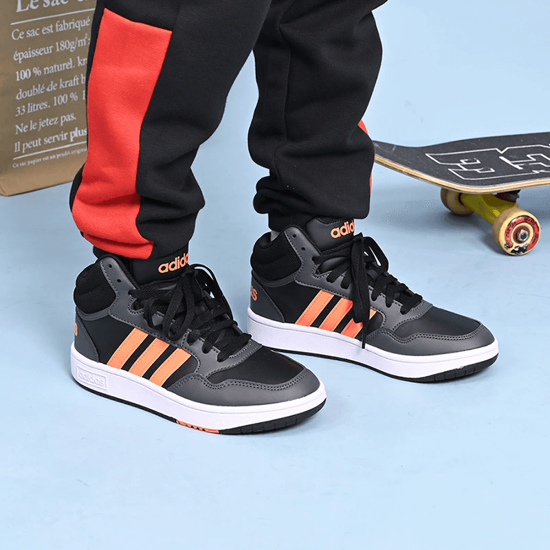 Кроссовки adidas neo Hoops 3.0 Mid K - изображение 3