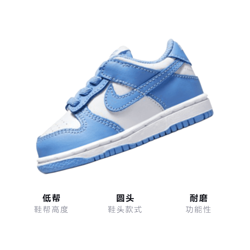Кроссовки Nike Dunk Low Retro "University Blue" - изображение 3