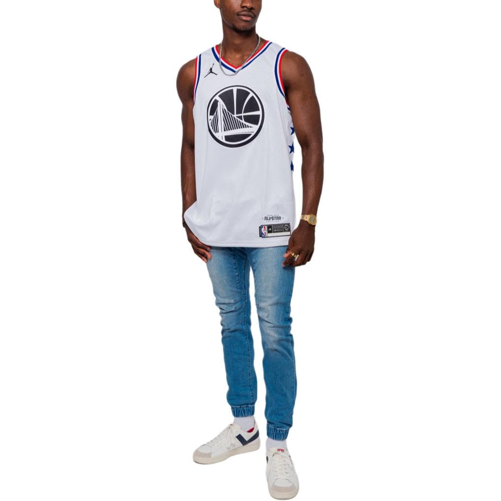 Баскетбольная майка Jordan NBA All-Star Curry Jersey White - изображение 6