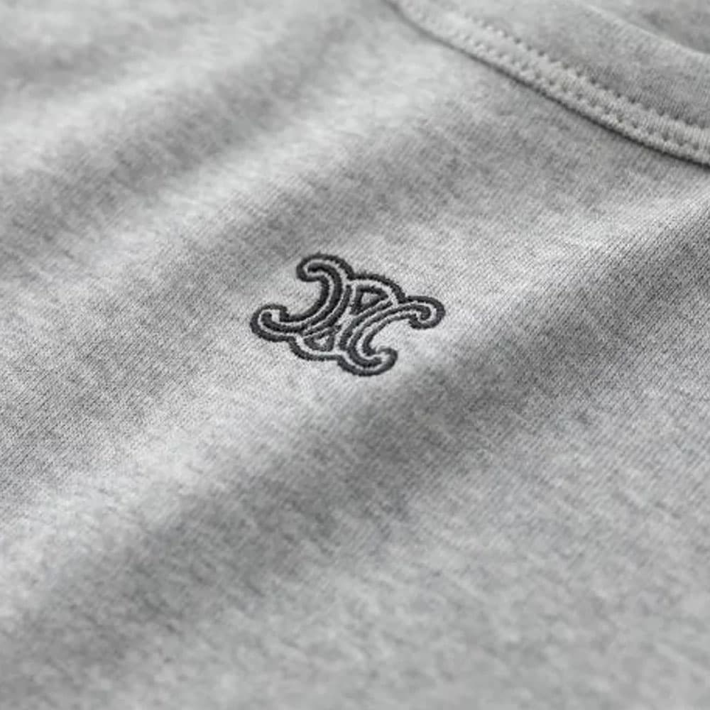 Футболка CELINE Triomphe Logo T - изображение 9
