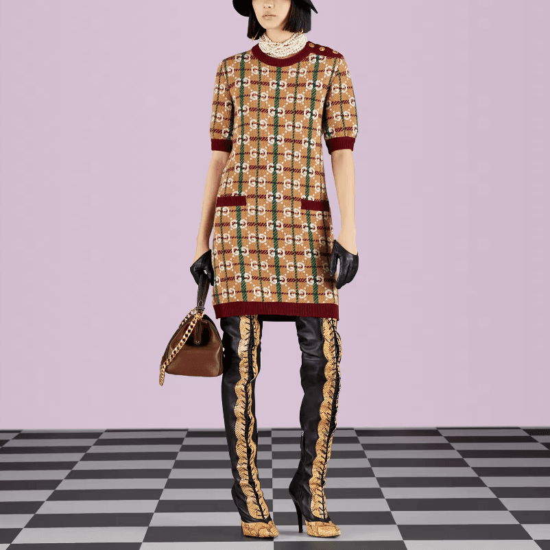 Платье GUCCI SS23 Logo - изображение 4