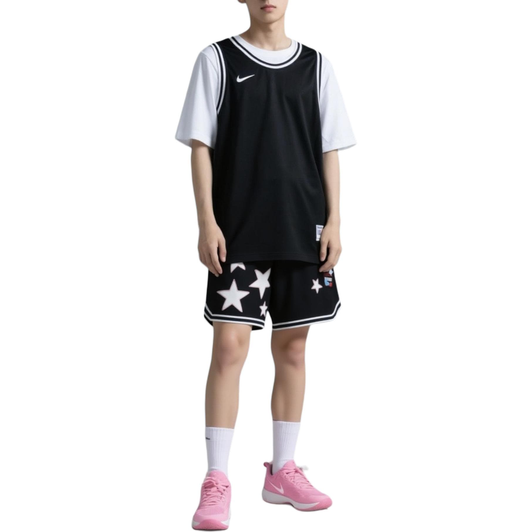 Баскетбольные шорты Nike DRI-FIT DNA Shorts Black White - изображение 6