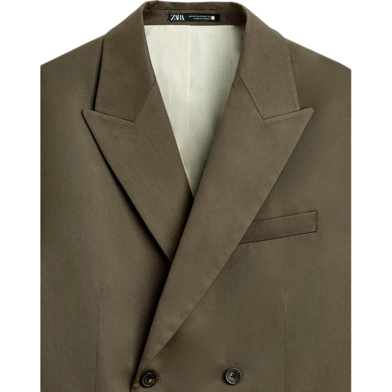 Пиджак ZARA Brown Suit - изображение 5