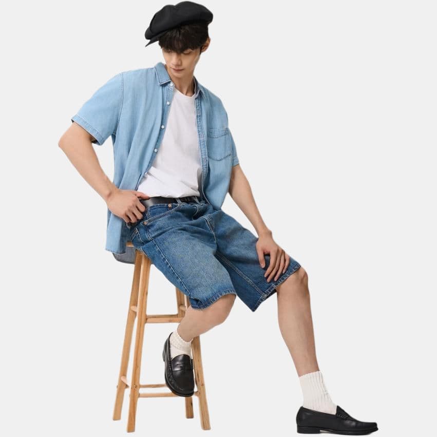 Джинсовые шорты levis - изображение 7