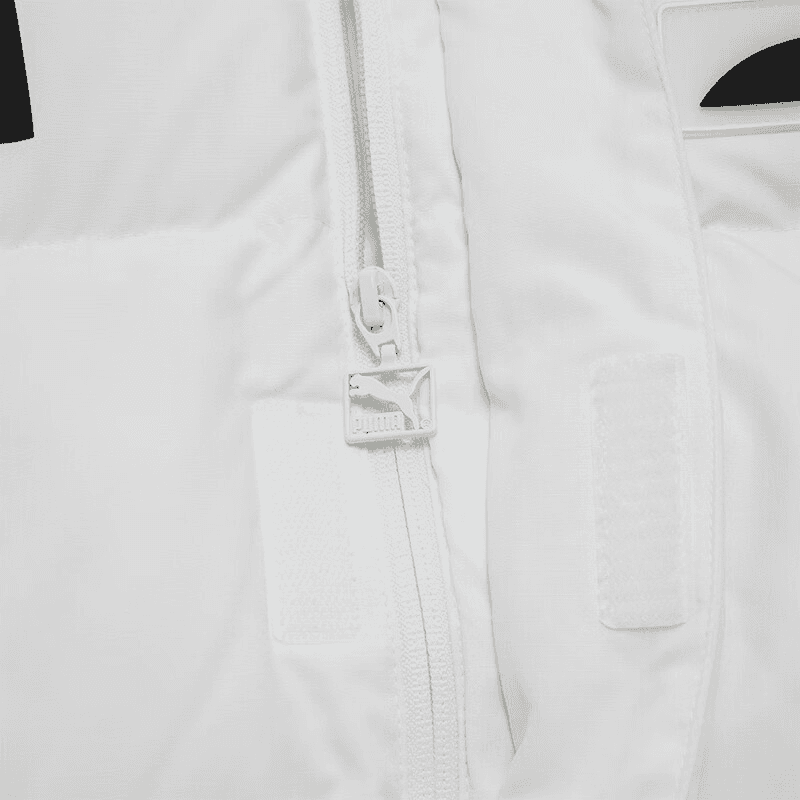 Зимняя куртка PUMA Logo Print Down Jacket White - изображение 3
