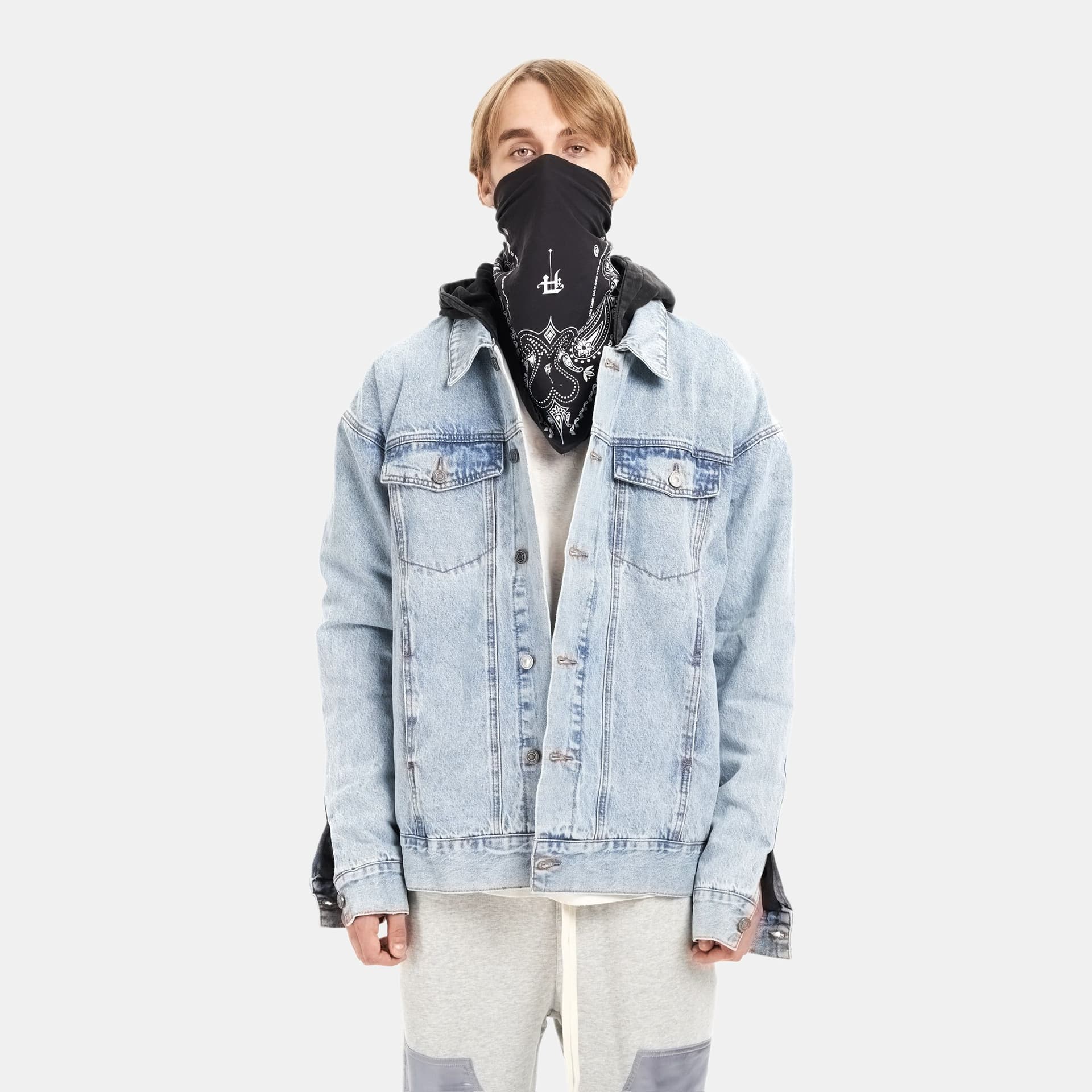 Куртка ARNODEFRANCE Denim Jacket Blue - изображение 4