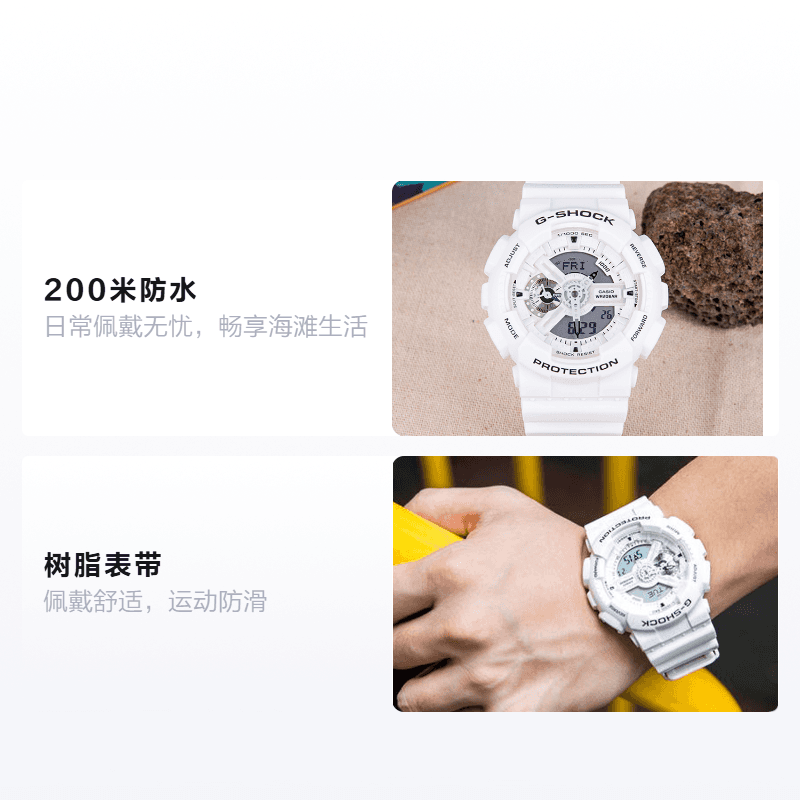 Часы G-SHOCK LED GA-110MW-7A - изображение 2