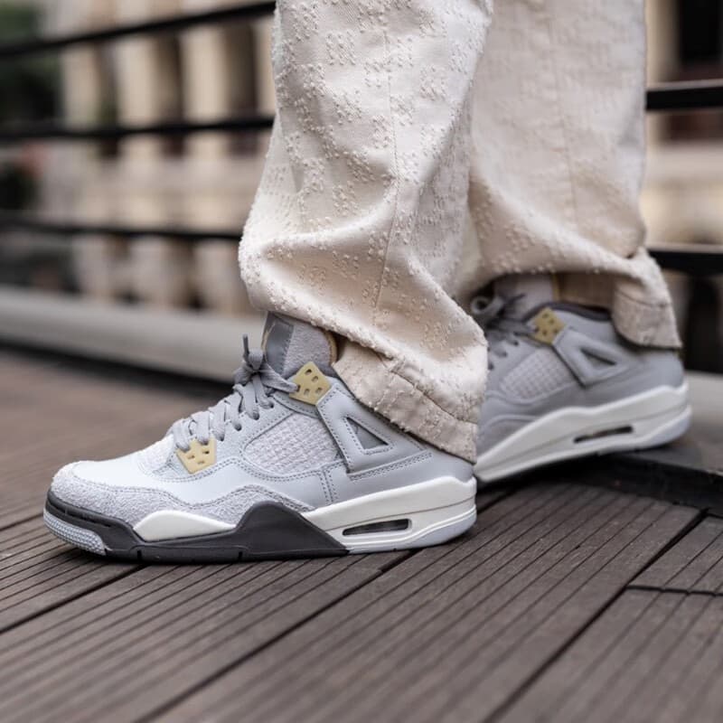 Кроссовки для баскетбола Jordan Air Jordan 4 SE "Craft" GS - изображение 5
