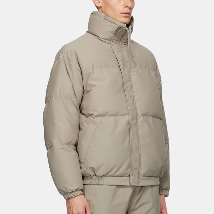 Зимняя куртка пуховик Fear of God Essentials FW20 Puffer Jacket Moss - изображение 2