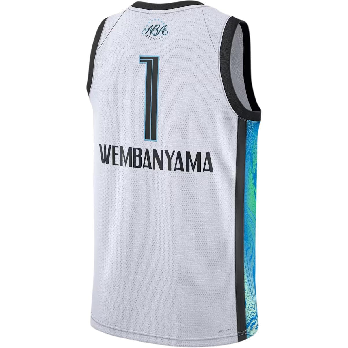 Баскетбольная майка Jordan NBA ALL-STAR Victor Wembanyama 2026 Swingman 1 - изображение 2