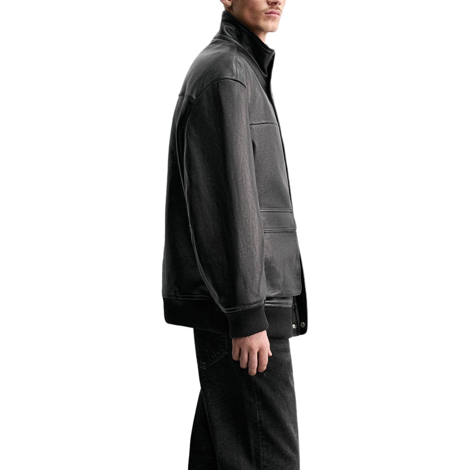 Кожаная куртки ZARA ORIGINS - изображение 7