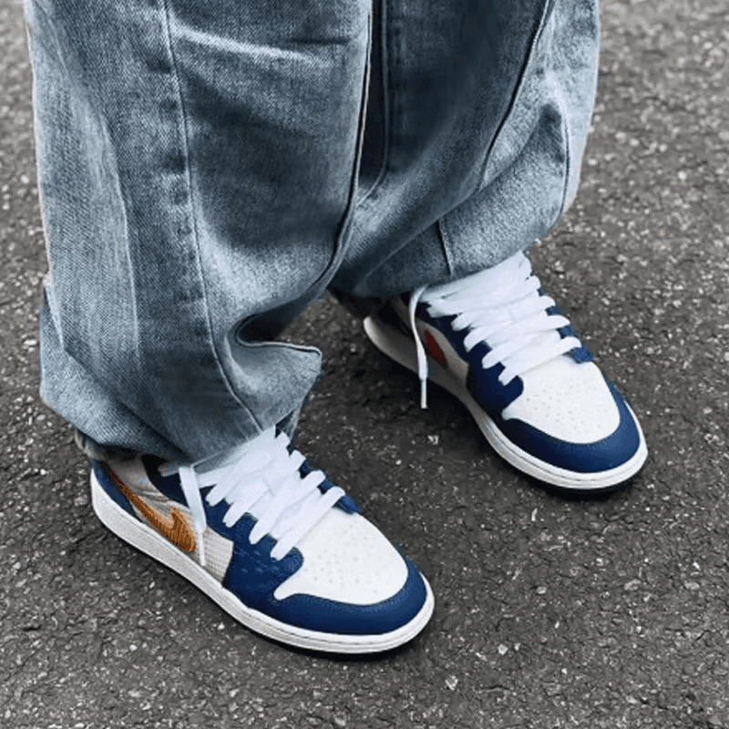 Кроссовки для баскетбола Jordan Air Jordan 1 Low GS - изображение 4