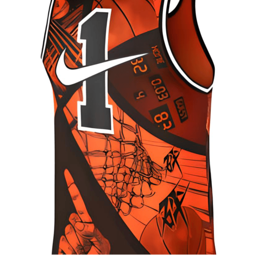 Баскетбольная майка Nike AS HBL DNA JERSEY TANK - изображение 4