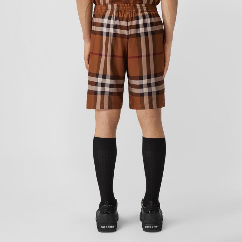 Шорты Burberry FW22 Brown Shorts - изображение 3
