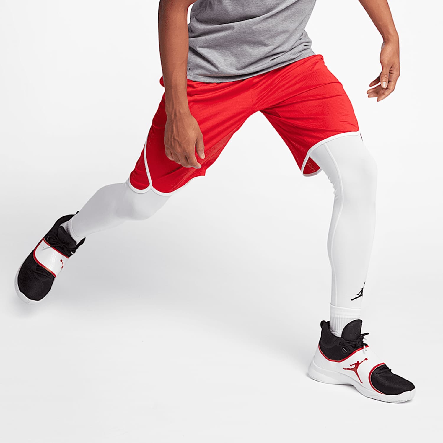 Тренировочные штаны Jordan Flight Red - изображение 4