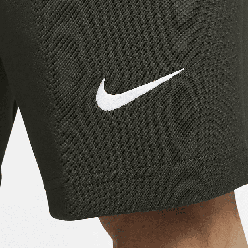 Тренировочные штаны Nike FC Barcelona Tech Fleece Olive - изображение 5