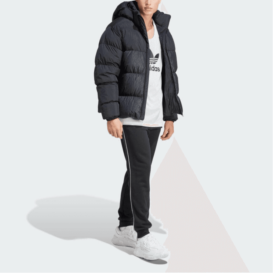 Зимняя куртка adidas Originals 600 Puffer Jacket Black - изображение 5