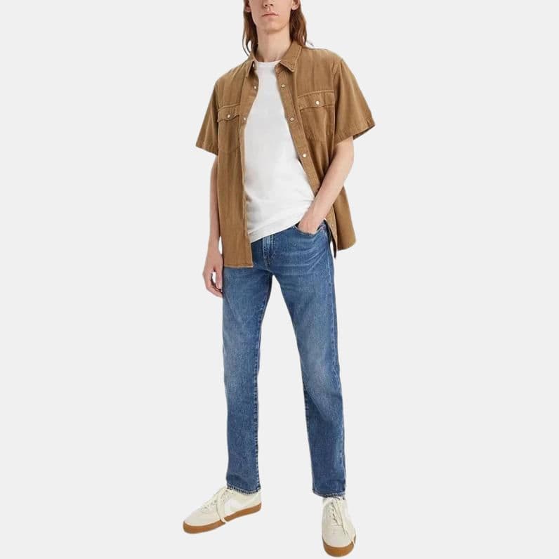 Штаны Levi's Logo Slim Straight Jeans — фото 2