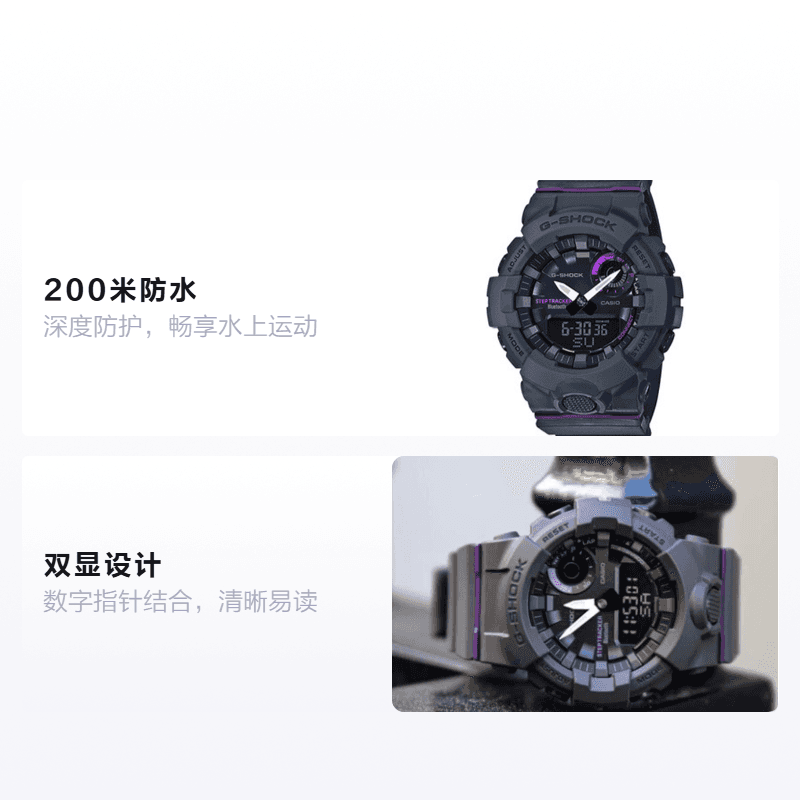 Часы Casio GMA-B800-8APR - изображение 2