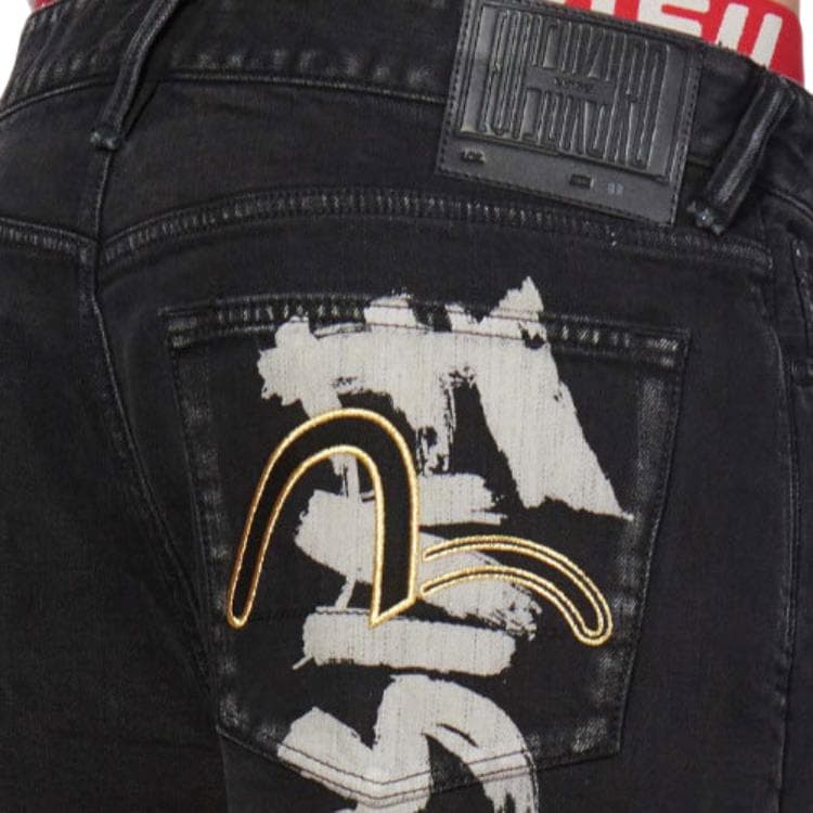 Джинсовые шорты EVISU SS20 - изображение 4