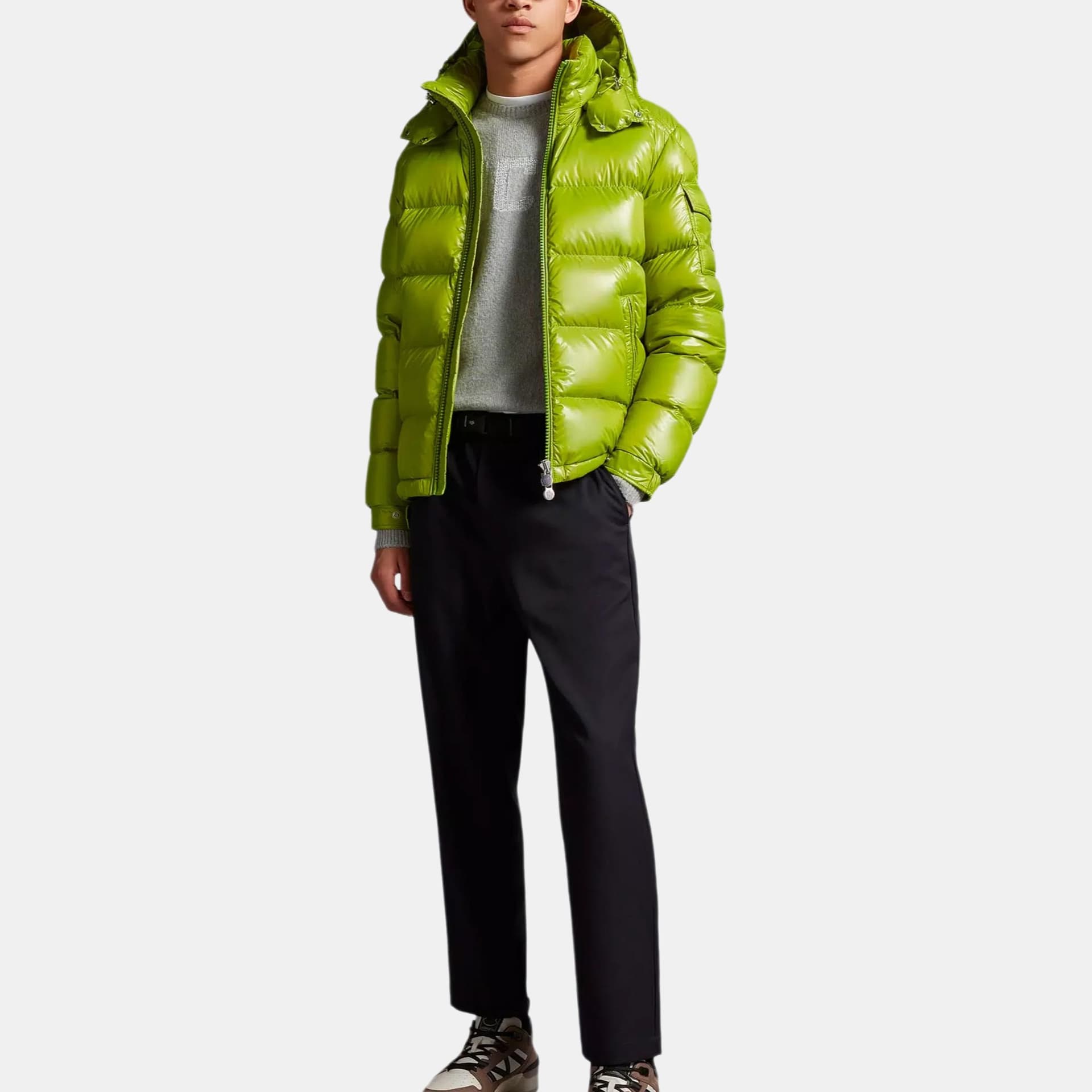 Зимняя куртка Moncler Maya Green - изображение 5