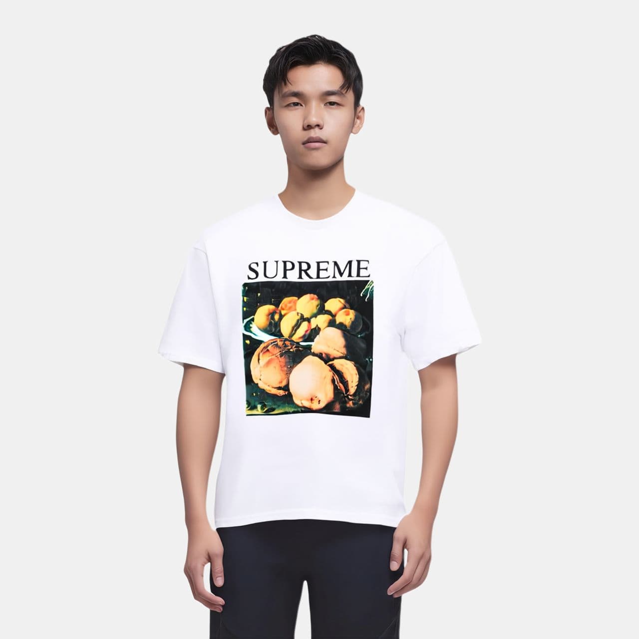 Футболка Supreme FW18 Still Life Tee Ash Grey - изображение 2