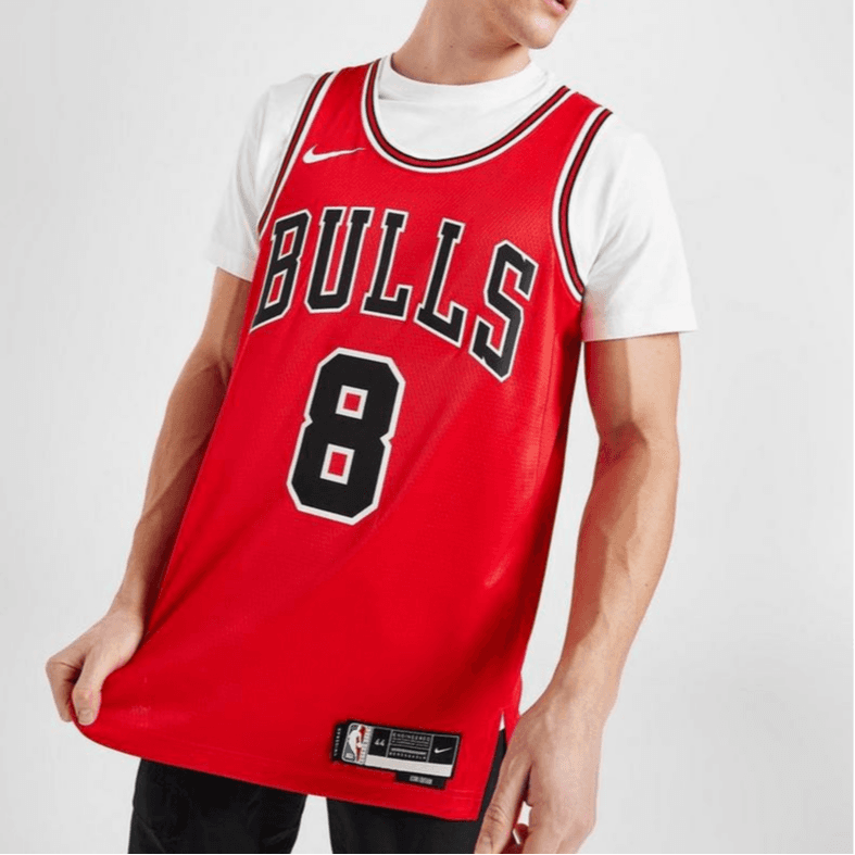 Баскетбольная майка Nike Chicago Bulls Zach LaVine 8 Jersey - изображение 2