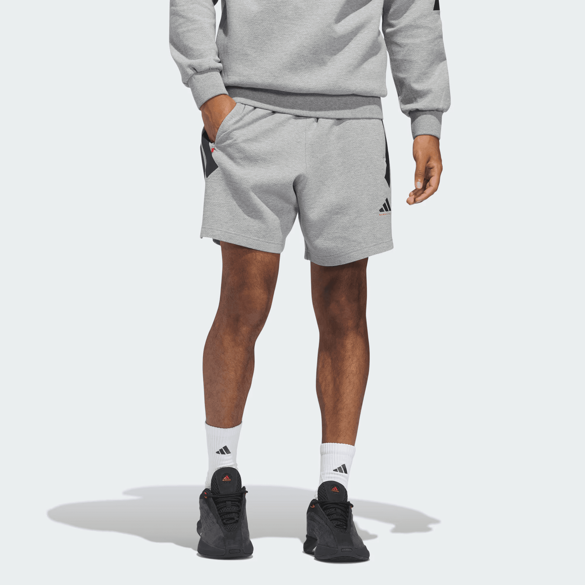 Баскетбольные шорты adidas Basketball Spacer Shorts - изображение 3