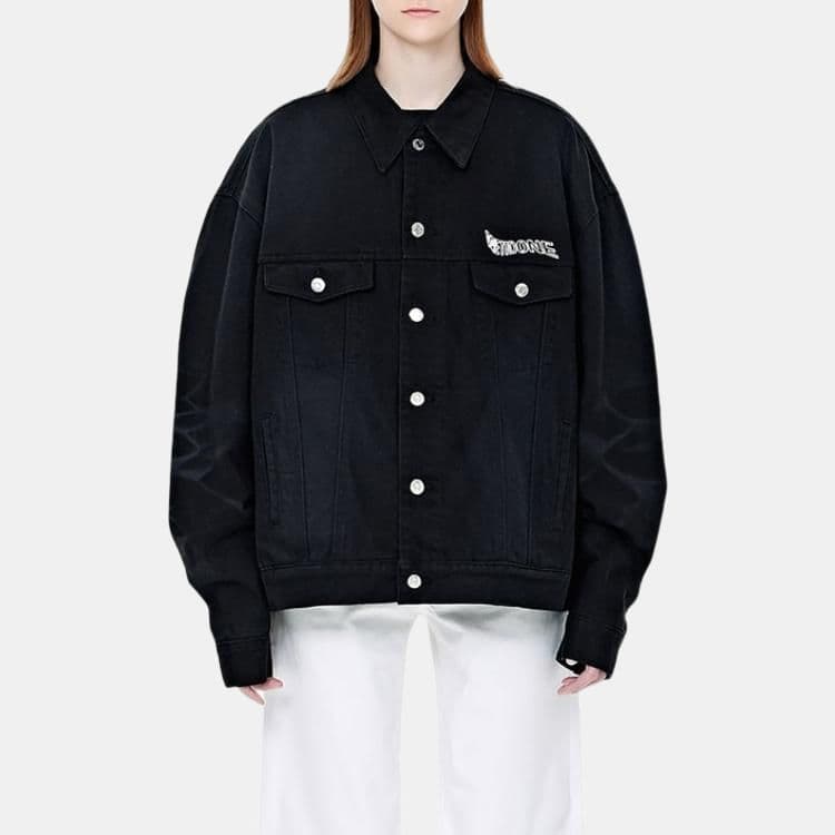 Джинсовая куртка WE11DONE SS23 Logo - изображение 3