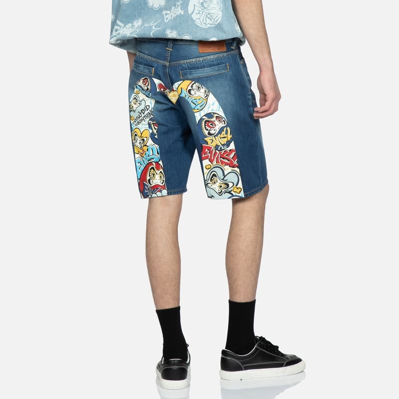 Джинсовые шорты EVISU M - изображение 4
