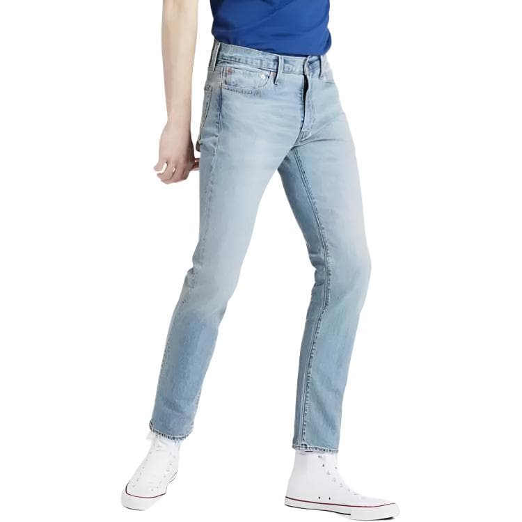 Штаны Levi's 511 Light Blue — фото 4