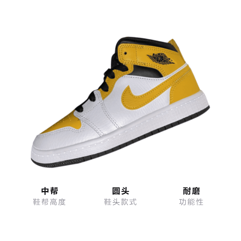 Кроссовки для баскетбола Jordan Air Jordan 1 Mid - изображение 3