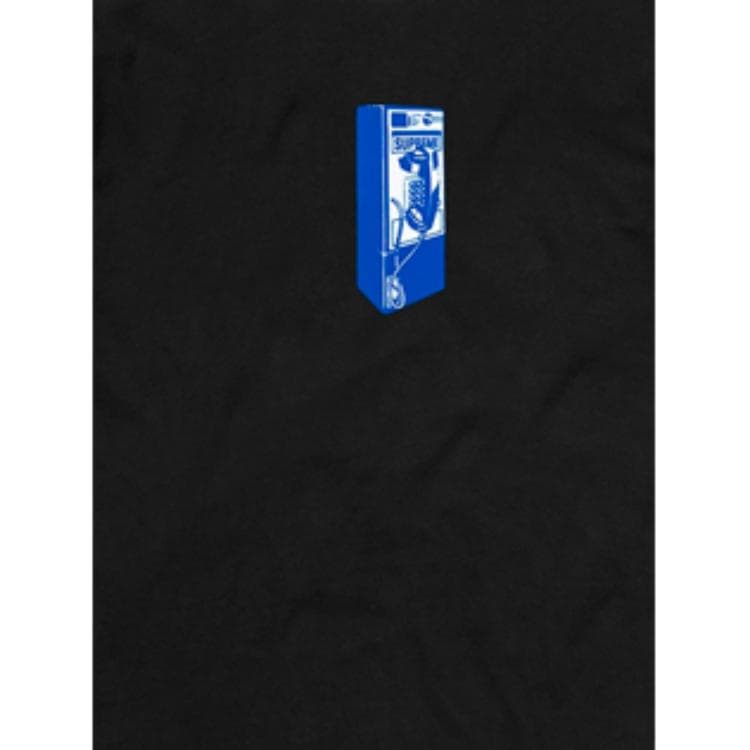 Футболка Supreme FW18 Payphone Tee Black - изображение 2