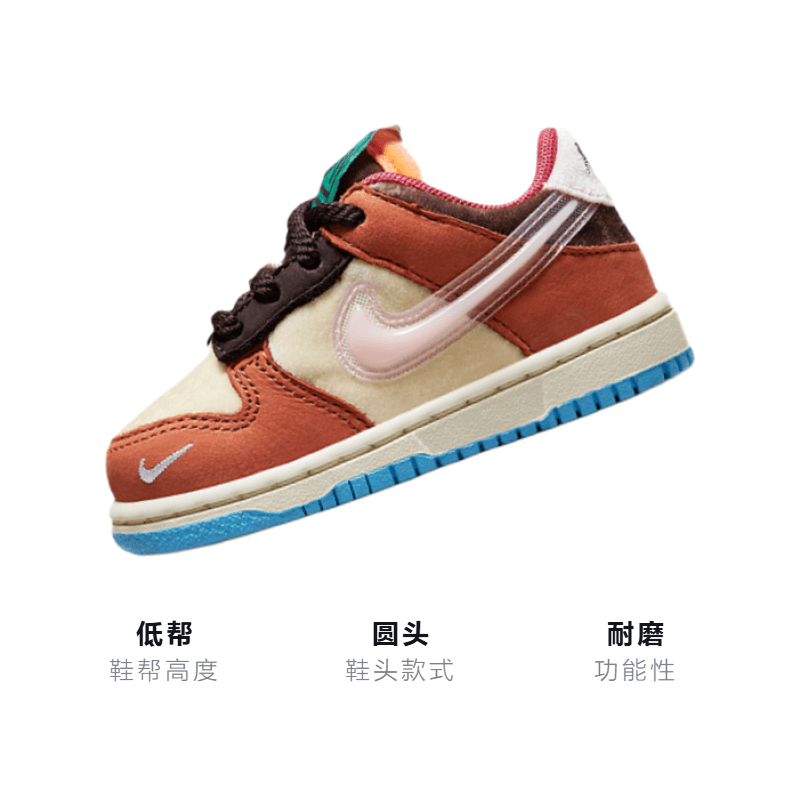 Кроссовки Social Status x Nike Dunk Low TD - изображение 3
