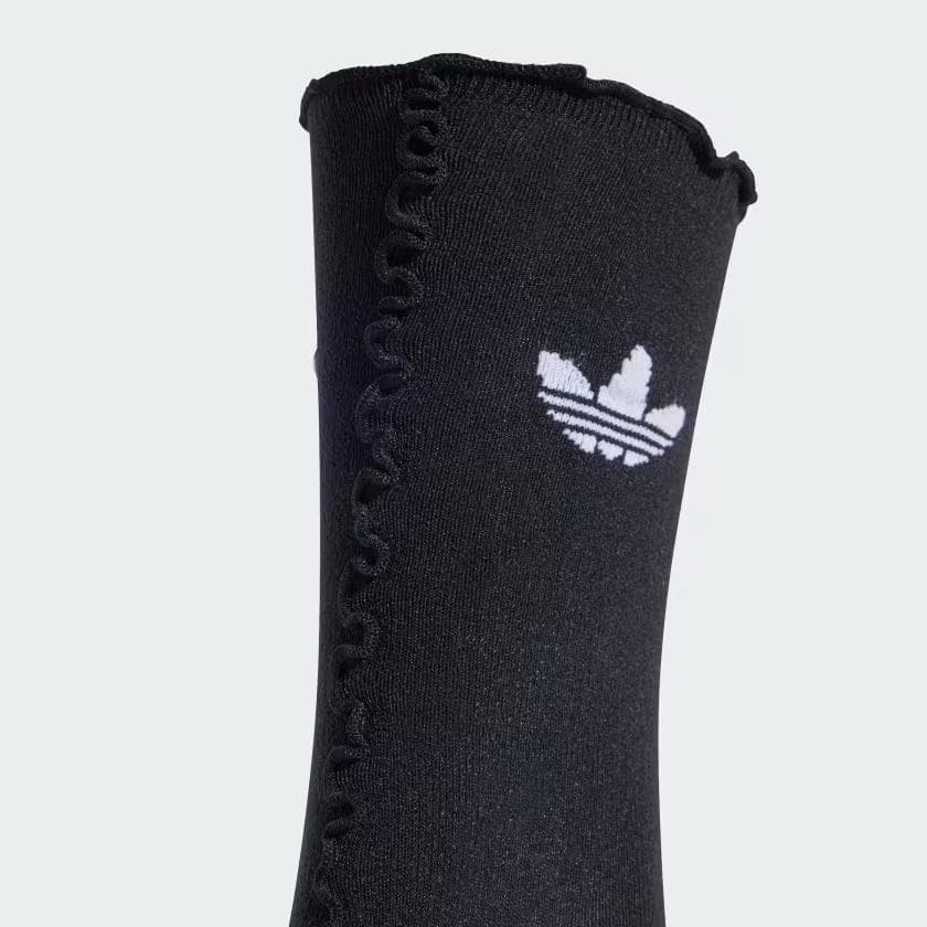 Носки adidas Originals Logo Jacquard Mid Socks 2-Pack White Black - изображение 4