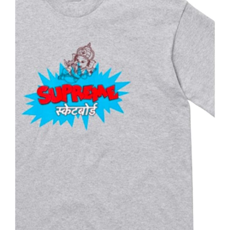 Футболка Supreme Ganesha Tee Heather Grey - изображение 3