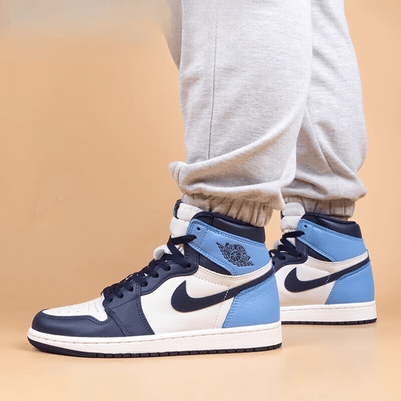 Кроссовки для баскетбола Jordan Air Jordan 1 "Obsidian" GS - изображение 7