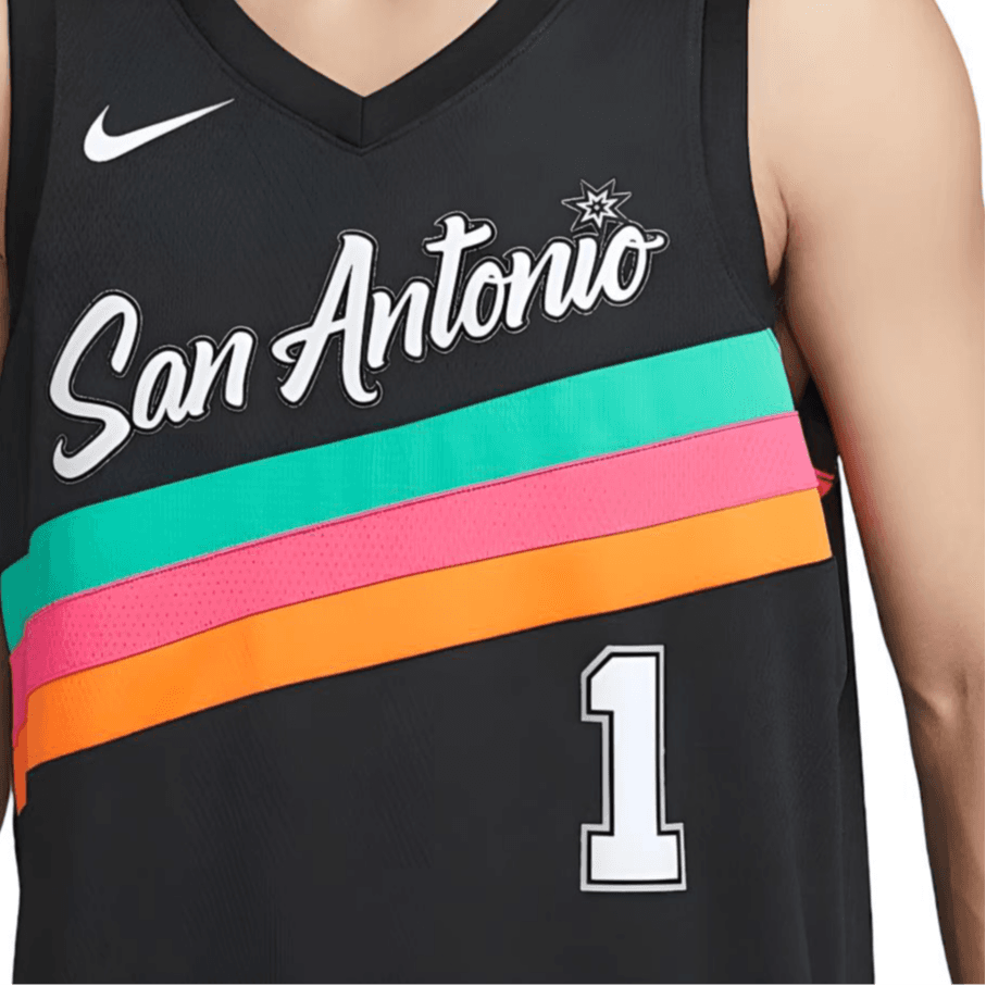 Баскетбольная майка Nike Victor Wembanyama NBA1 - изображение 4