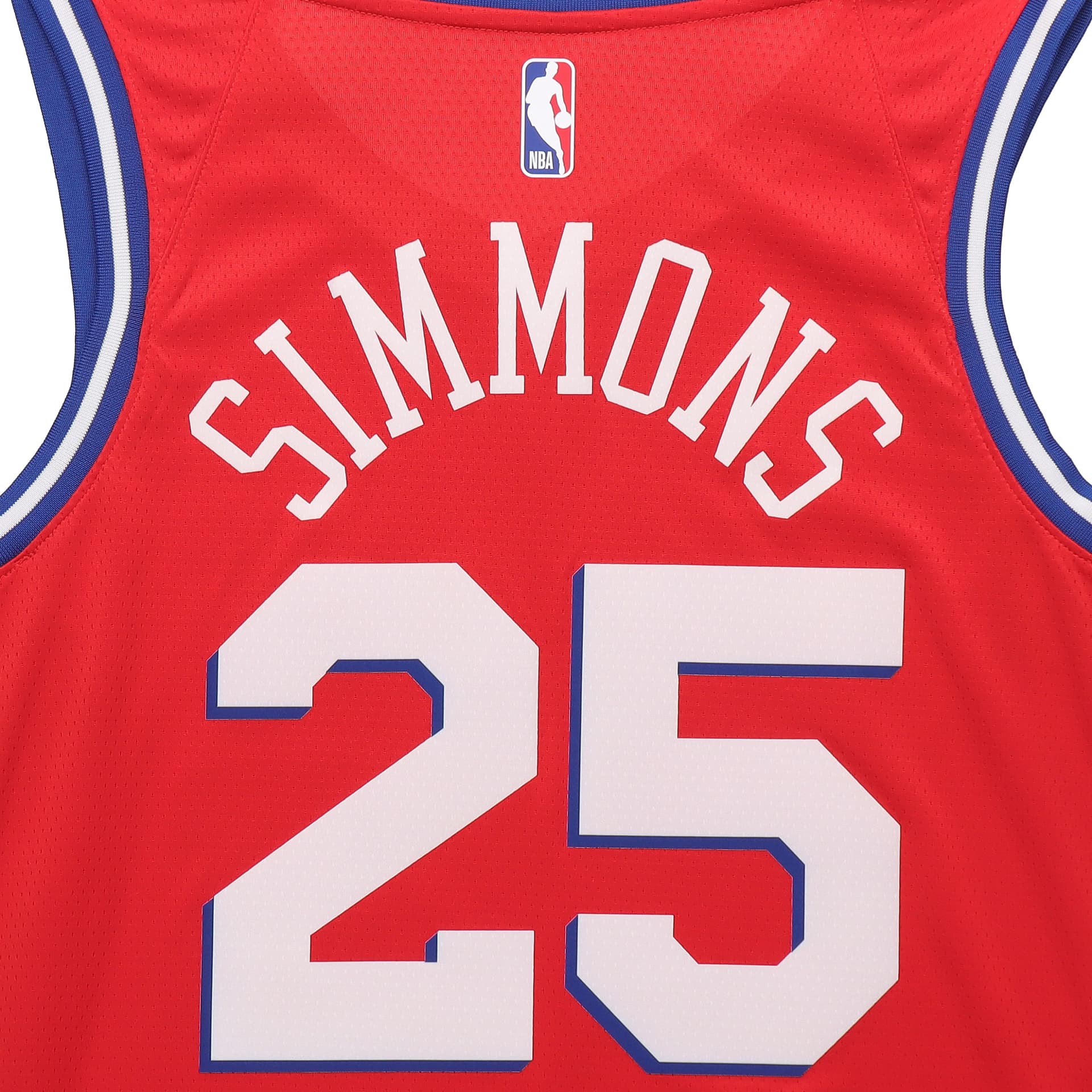 Баскетбольная майка Nike NBA 76ers Ben Simmons 76 - изображение 3