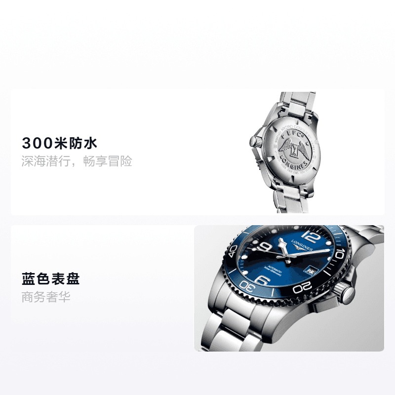 Часы Longines Conquest L3.781.4.96.6 - изображение 2